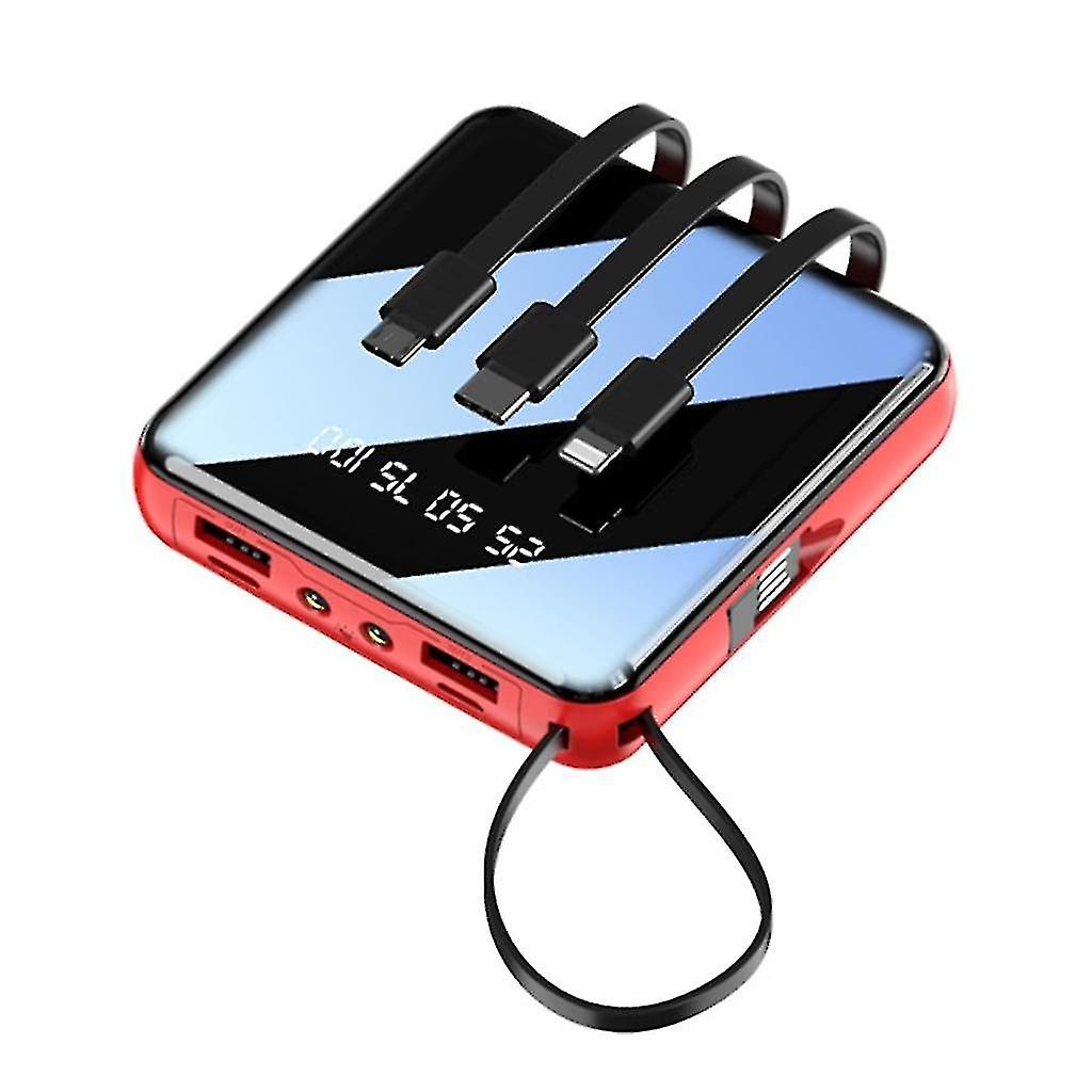 Mini External Battery 20000mah Mini Power Bank Lightweight Portable