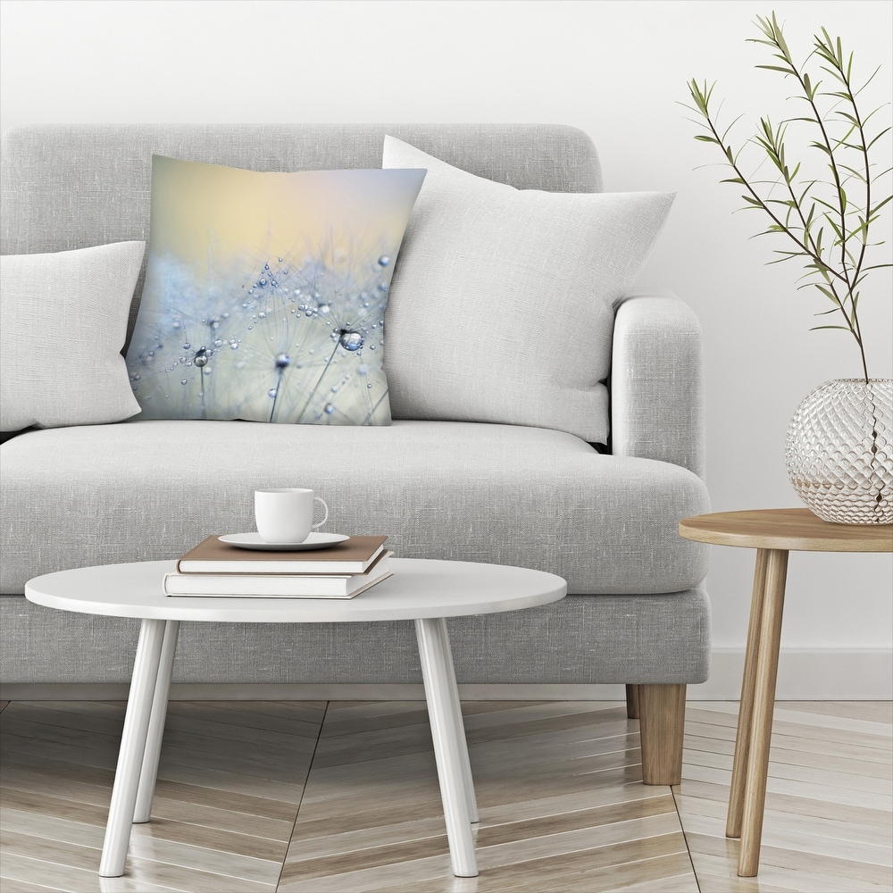 Ice Blue Copy   Decorative Throw Pillow