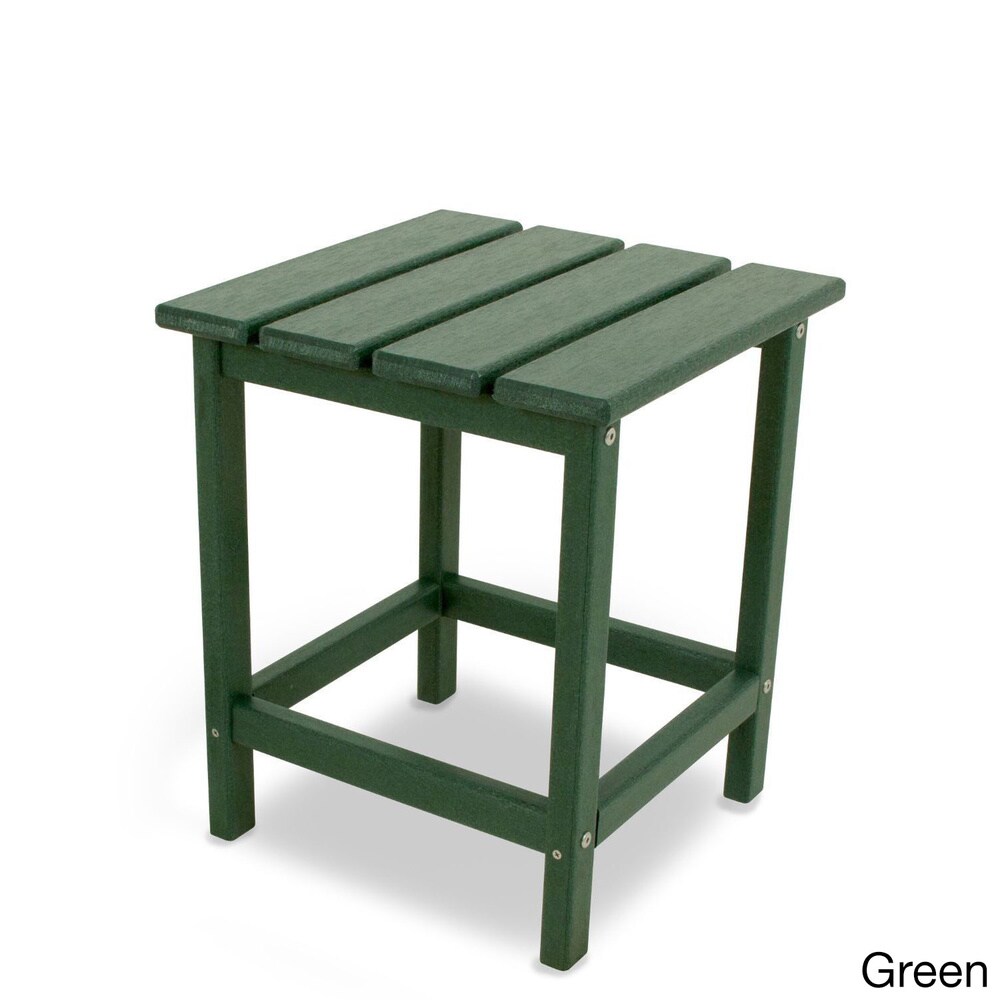 POLYWOOD Long Island 18 inch Side Table