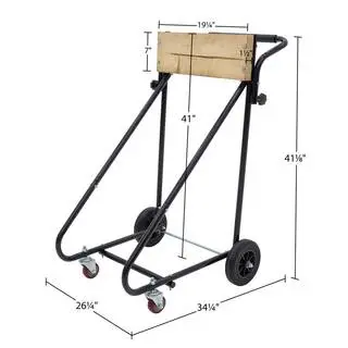 HARBOR MATE 115 HP Outboard Motor Cart Engine Stand with Folding Handle OMC-F315