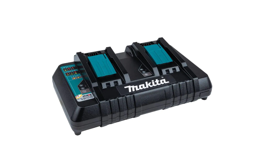 Makita DC18RD 18-Volt Lithium-Ion Dual Port Rapid Optimum Charger