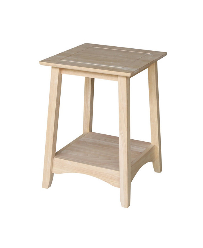 International Concepts Bombay Tall End Table