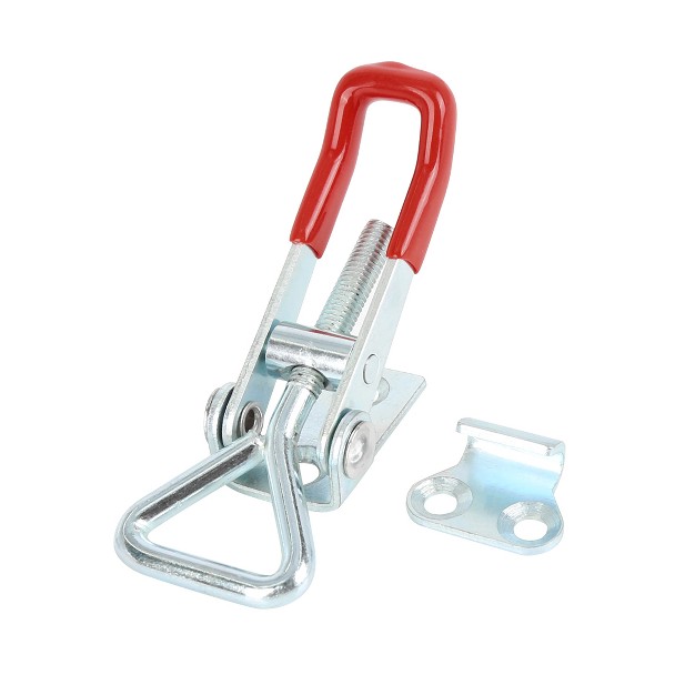 Unique Bargains Car Adjustable Handle Toggle Clamp Latch Hasp Without Hole 100kg 220lbs 8pcs