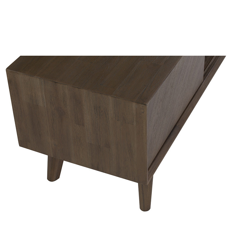 TORRELL 165cm TV Entertainment Unit - Woodline Mocha