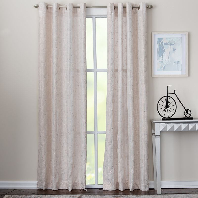 Corona Curtain 1-panel Reagan Grommet Top Window Curtain