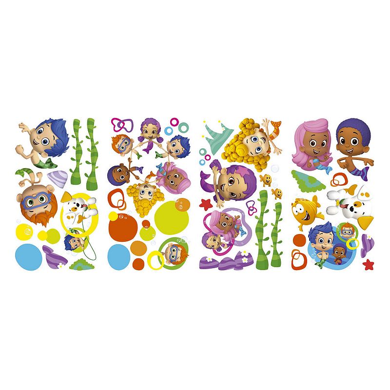 Bubble Guppies Peel and Stick Wall Decals