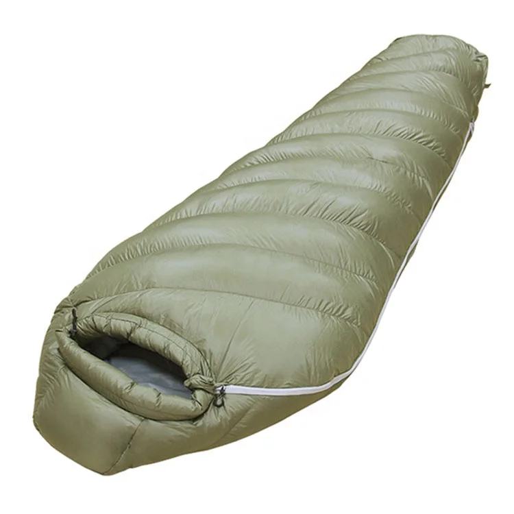 Outdoor down sleeping bag spliceable 0 degree winter sleeping bags for adults camping