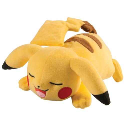 Pokemon XY Pikachu Plush (Laying Down， Closed Eyes， Open Mouth)