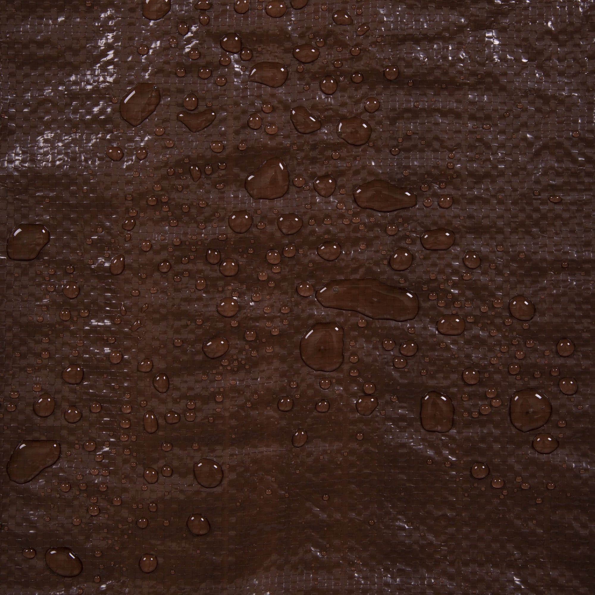 Rip Stop Tarp, 10' x 12', Brown, Standard Duty