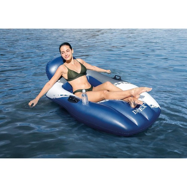 Intex Floating Mesh Lounge Inflatable Sport Float 64 In X 41 In