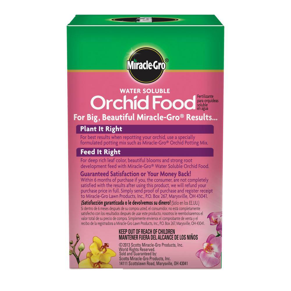 Miracle-Gro 8 oz. Water-Soluble Orchid Plant Food 100199