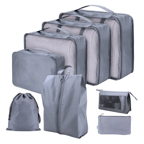 Travel Packing Organiser Cubes (8 Pieces) 🧳