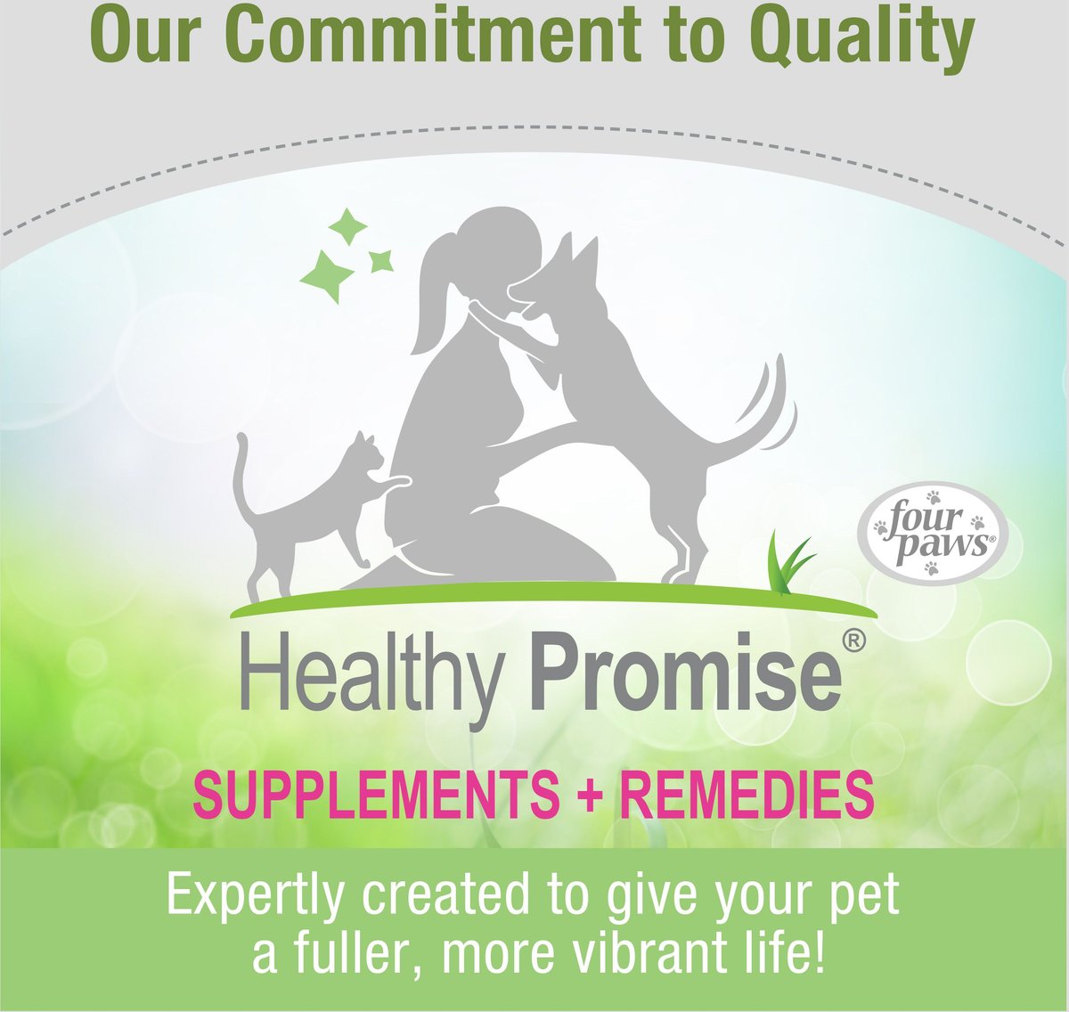 Four Paws Healthy Promise Cat and Dog Eye Wipes， 35 count