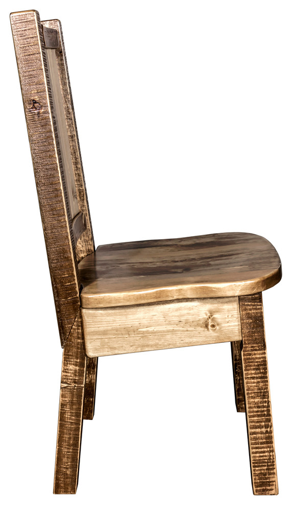 Homestead Collection Side Chair   Rustic   Dining Chairs   by Montana Woodworks  Houzz