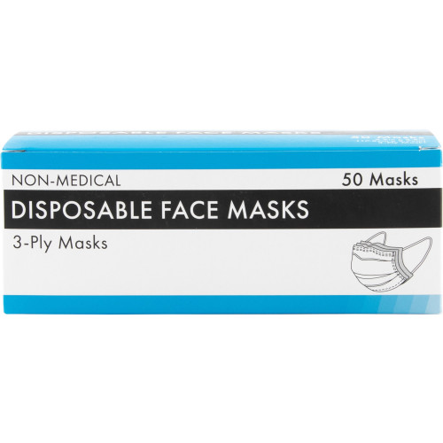 Advantus 3-Ply Disposable Face Masks (39149)