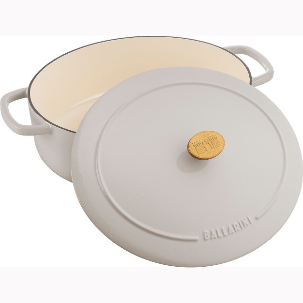 Ballarini Bellamonte Cast Iron 4 75 qt Oval Dutch Oven