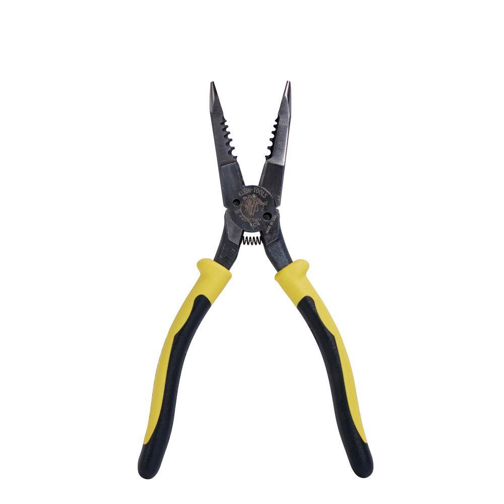 Klein Tools 8-38 in. All Purpose Pliers with Spring J2068CSEN