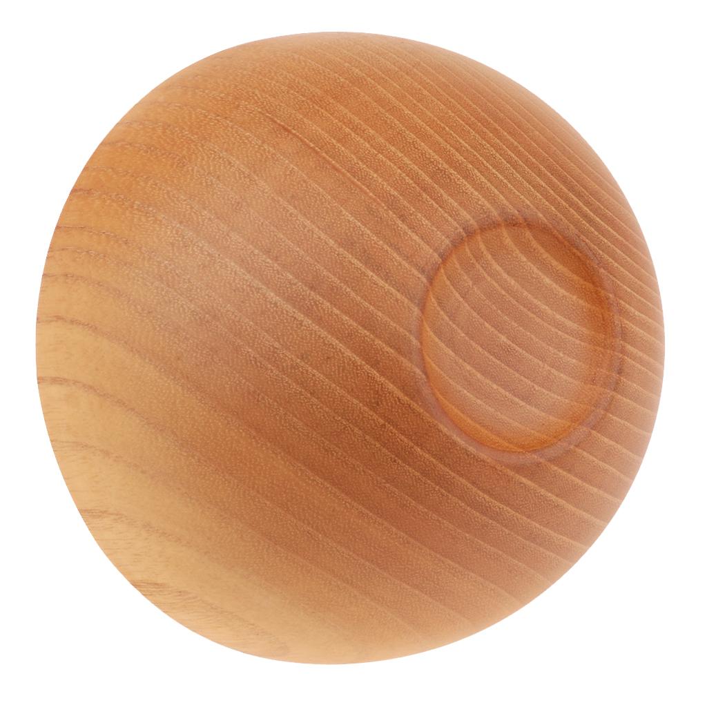 Wood Grain Soup Bowl Wood Kitchen Utensils for Outdoor Picnic， Hiking， Camping M