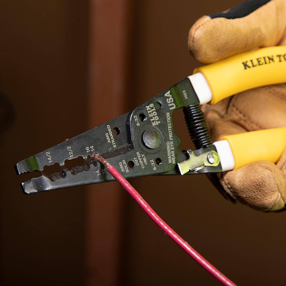 Klein Tools 7-34 in. Klein-Kurve Dual Non-Metallic Cable Stripper and Cutter K1412