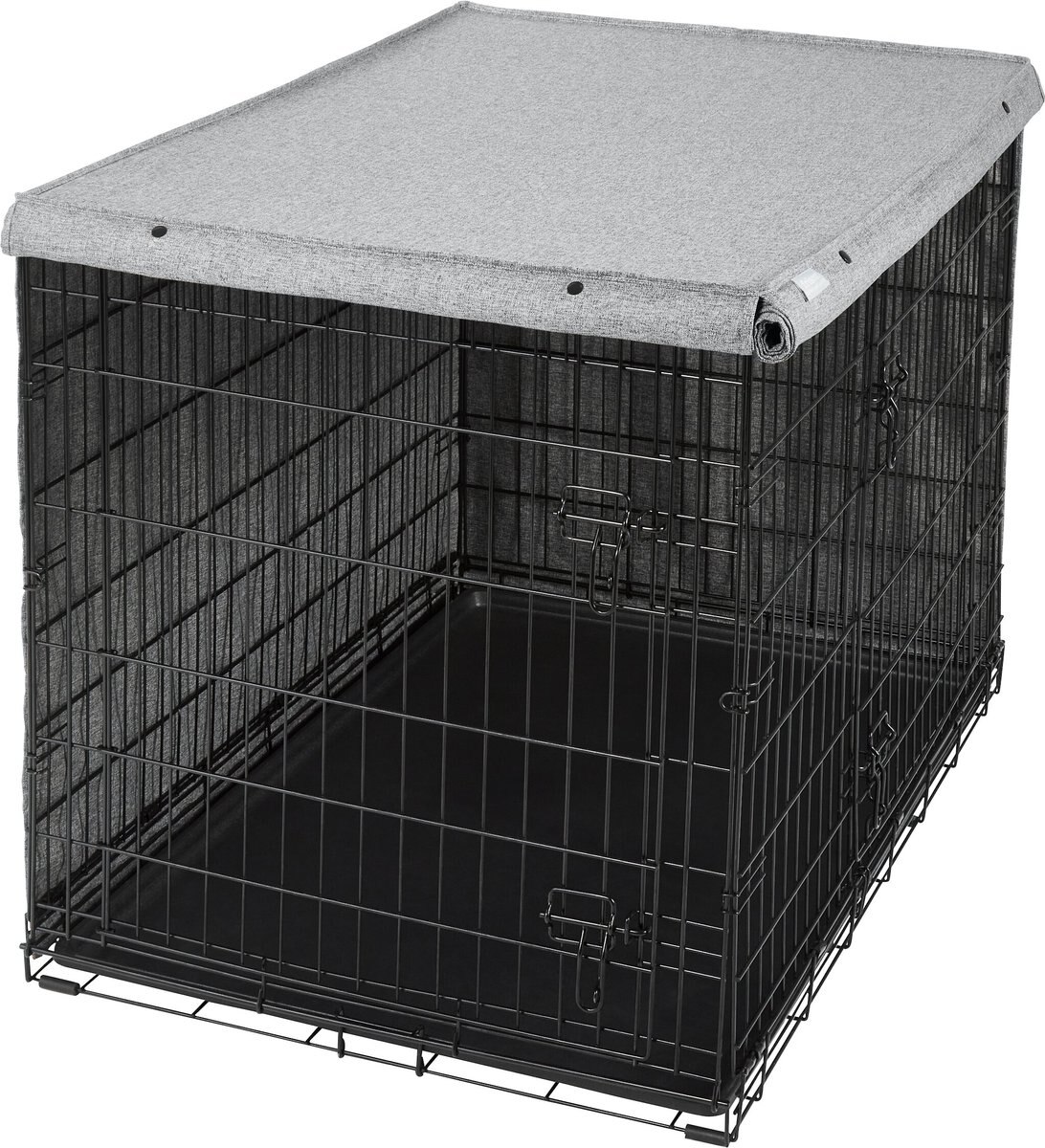 Frisco Faux linen  Dog Crate Cover