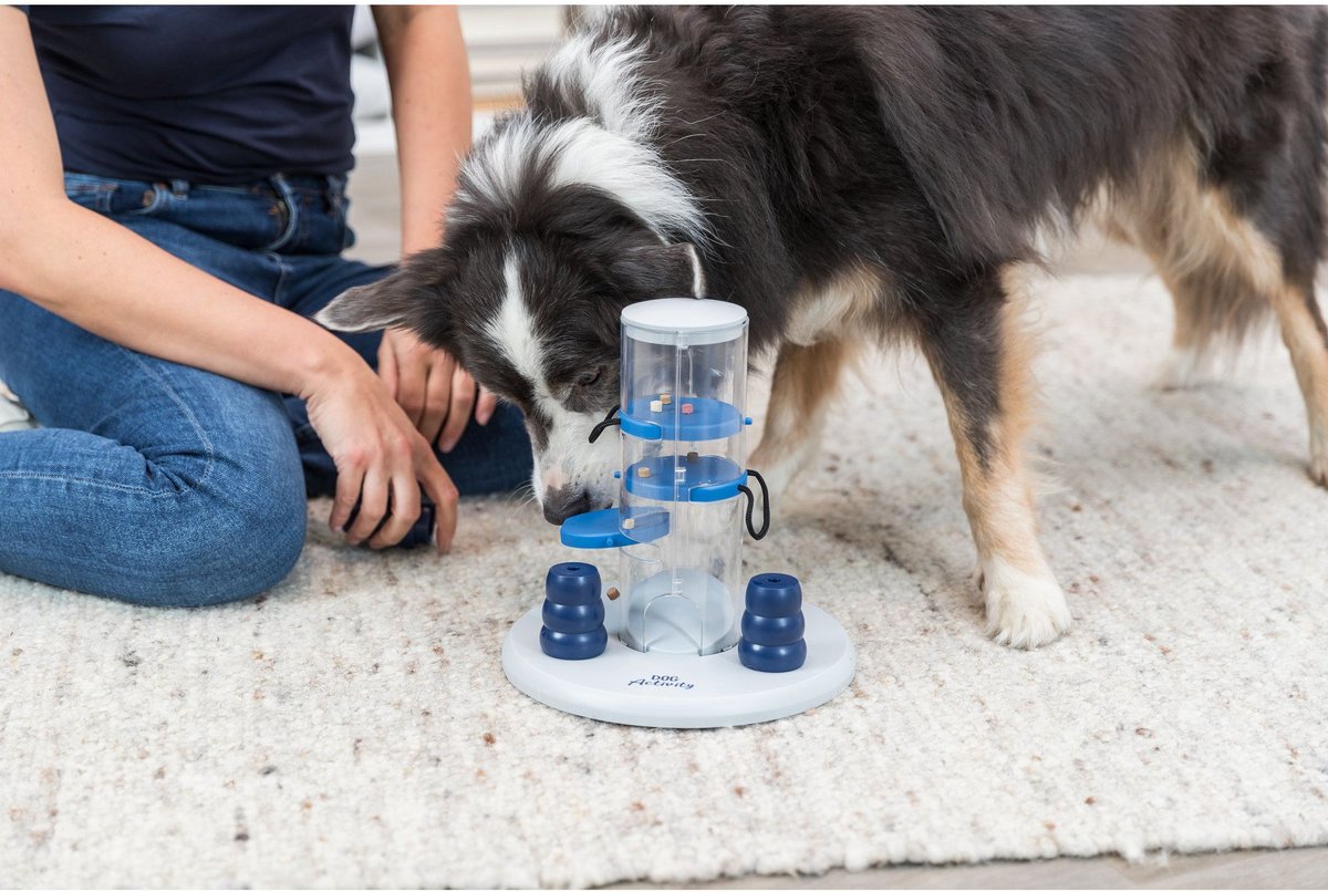 TRIXIE Gambling Tower Activity Strategy Game Dog Toy