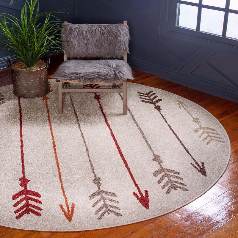 Unique Loom Autumn Arrow Rug