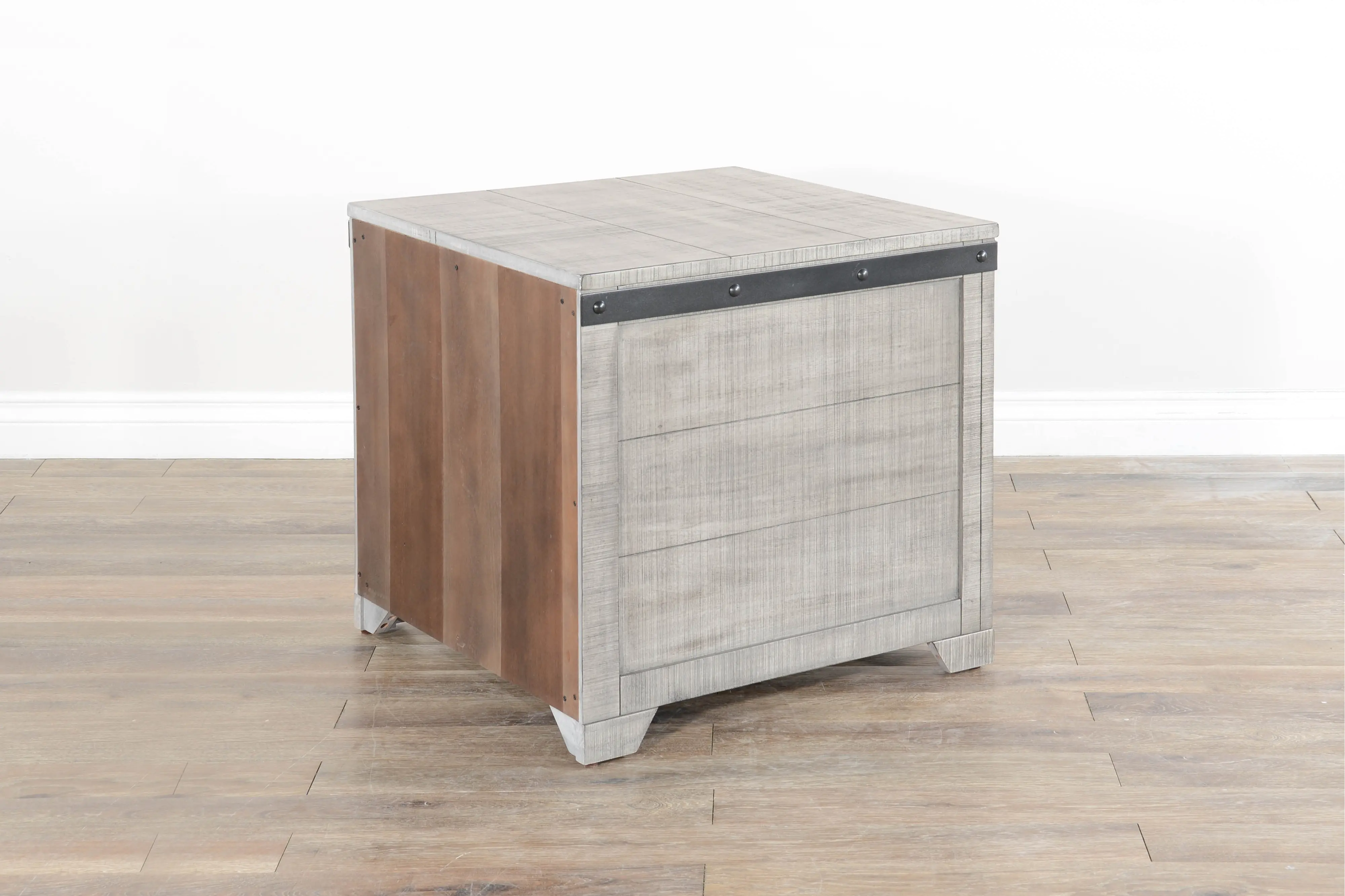 Avalon Alpine Gray End Table