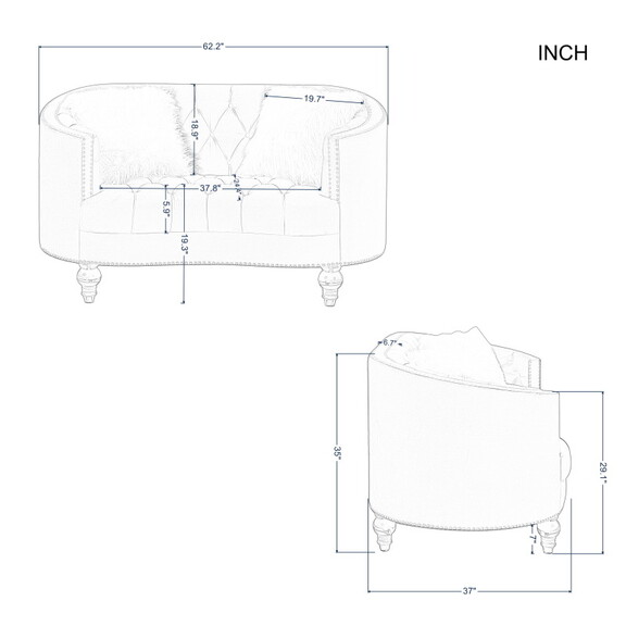 2 Piece Living Room Set W223S00563