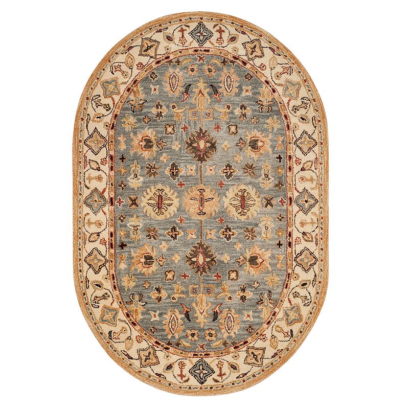 Safavieh Antiquity Sabrina Framed Floral Wool Rug