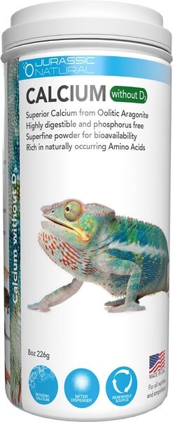 Pisces USA Calcium Without D3 Reptile Supplement