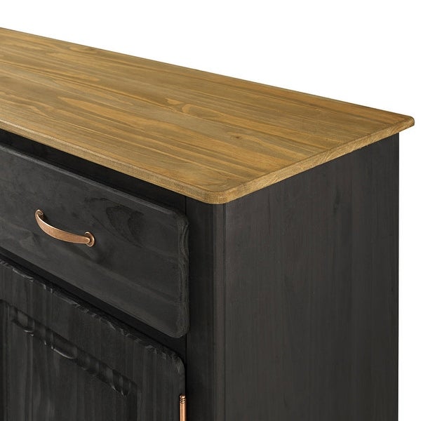 Wood Buffet Sideboard Green | Furniture Dash