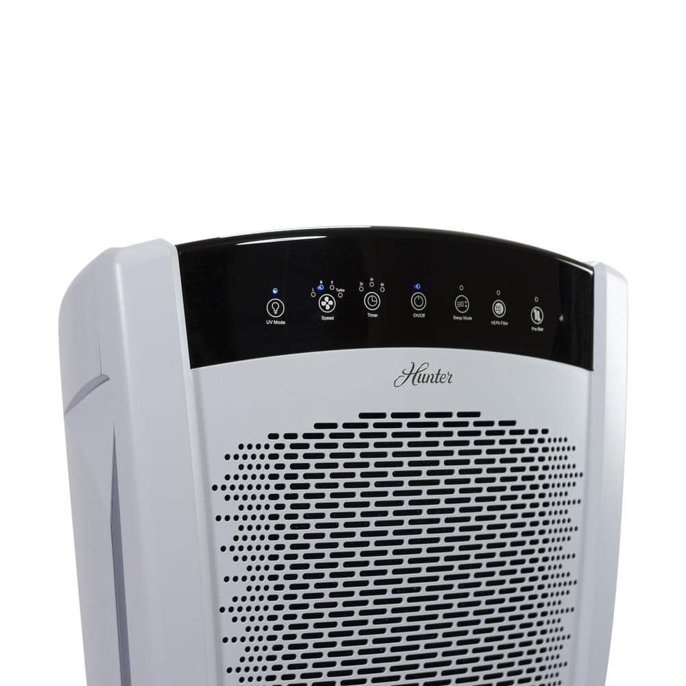 Hunter Large UVC MultiRoom Console Air Purifier in White