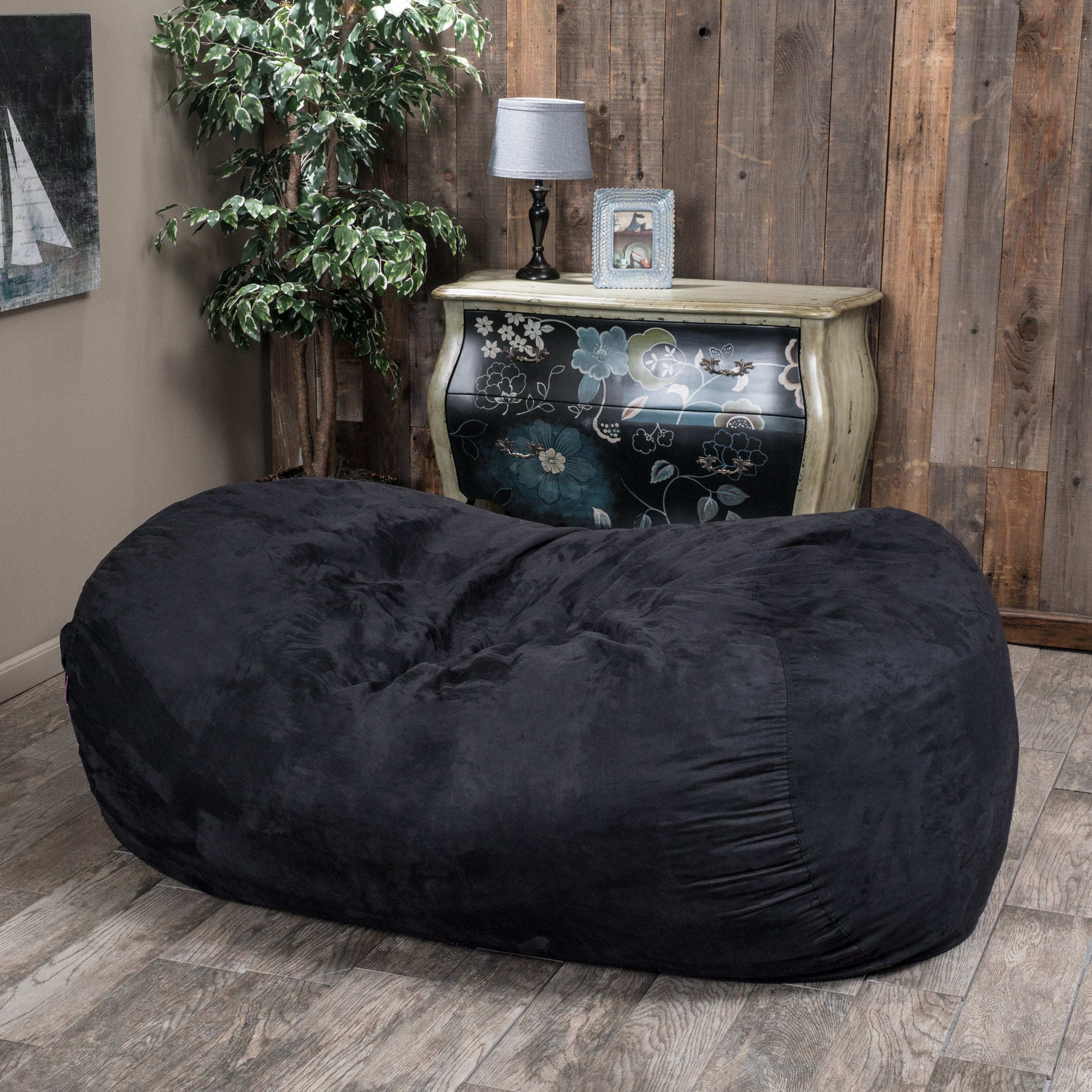 Brynnli Traditional 6.5 Foot Suede Bean Bag (Cover Only)