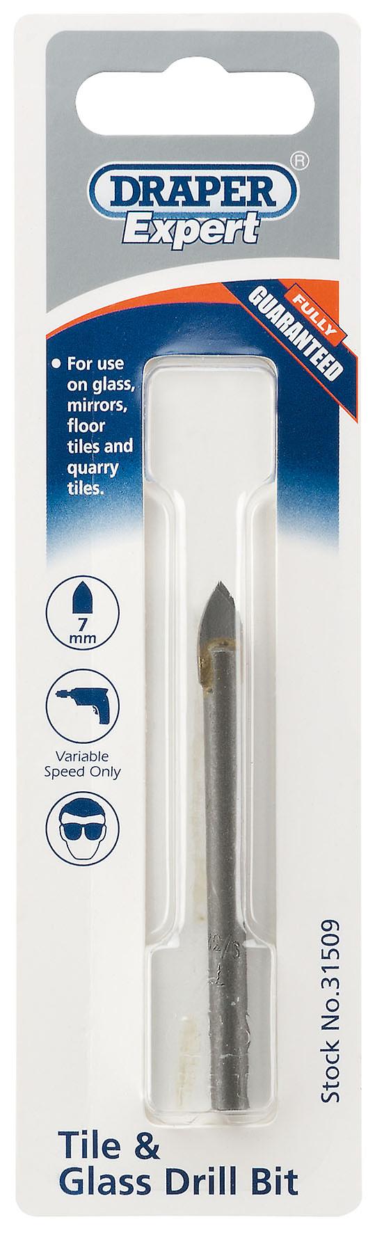 Draper 31509 Expert 7mm Tile And Glass Drill Bit