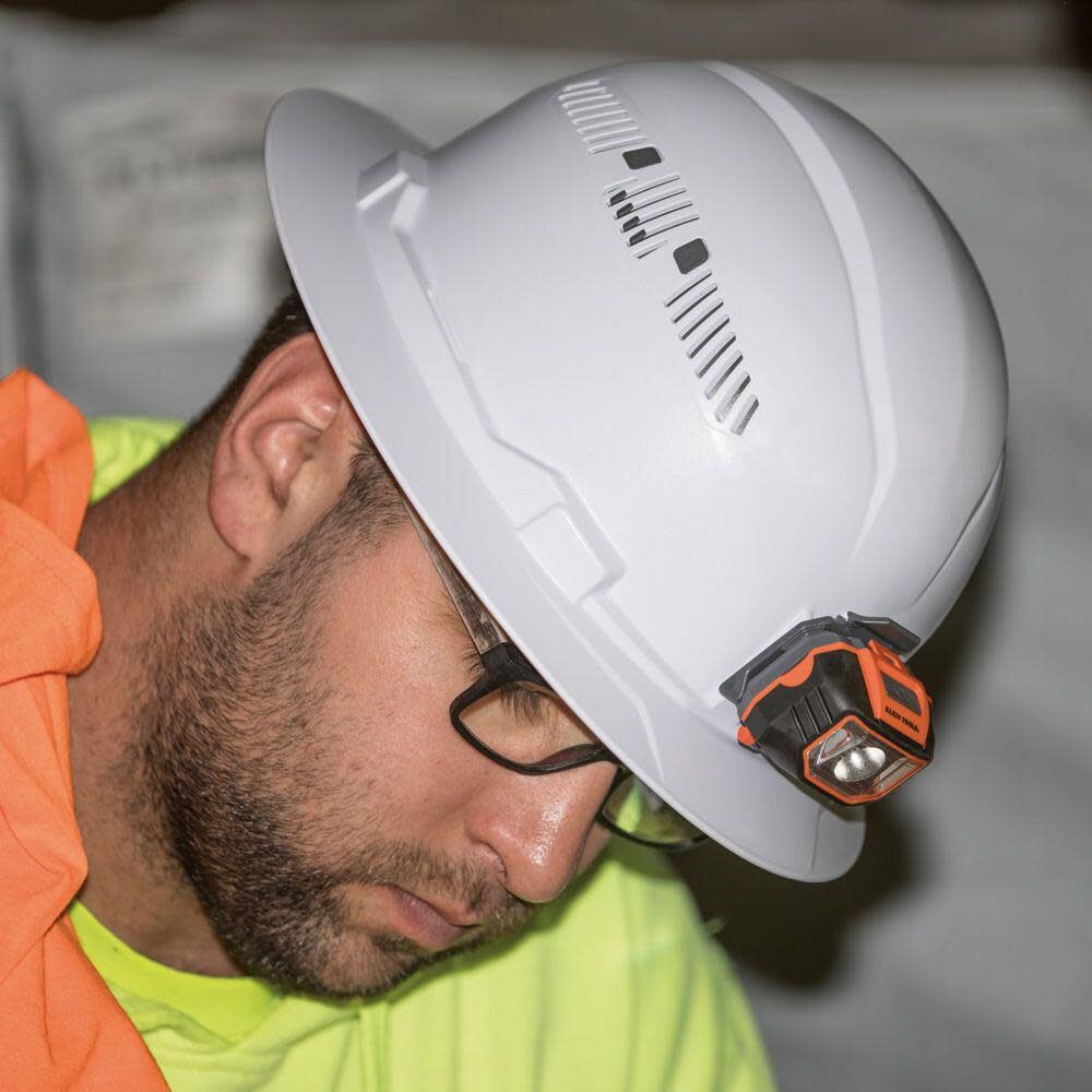 Klein Tools Hard Hat Vented Brim with Headlamp 60407 from Klein Tools