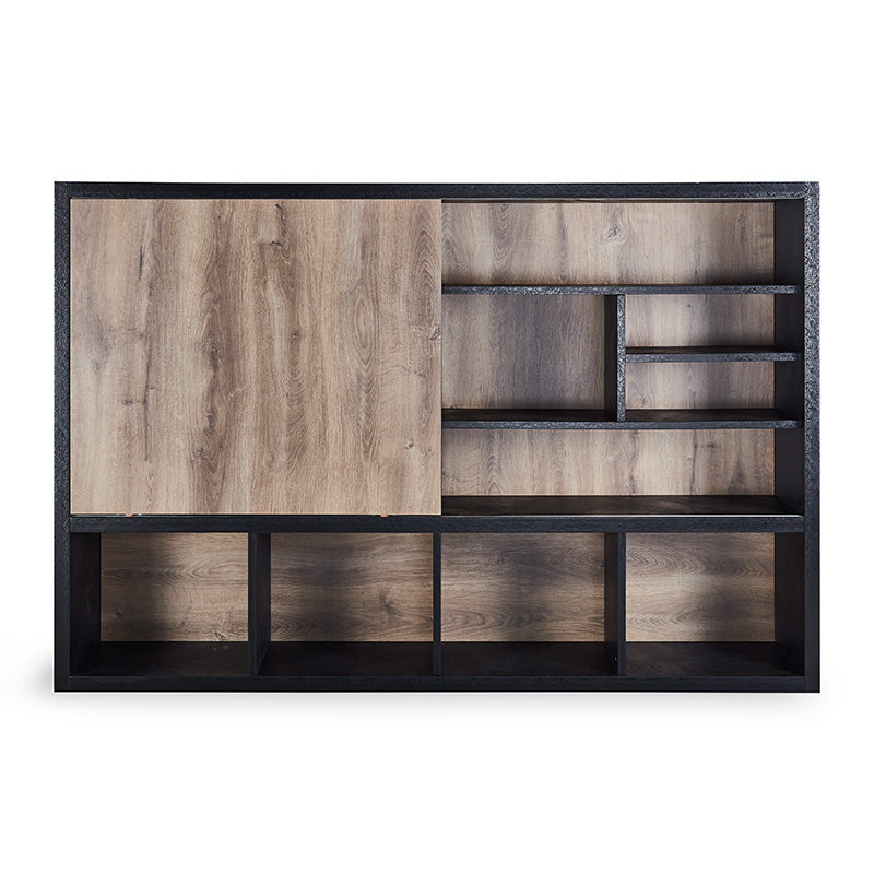 DAXTON Display Unit 2.4M - Warm Oak & Black