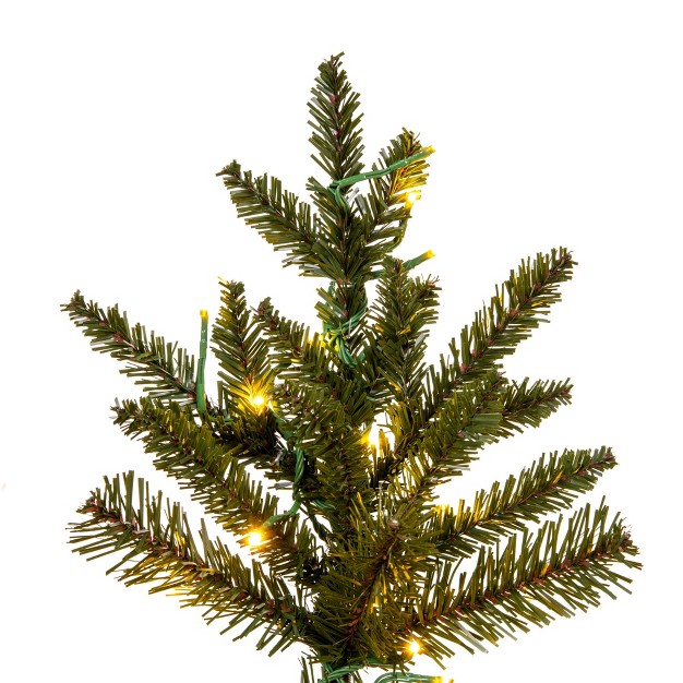 Vickerman Natural Fraser Fir Slim Artificial Christmas Tree