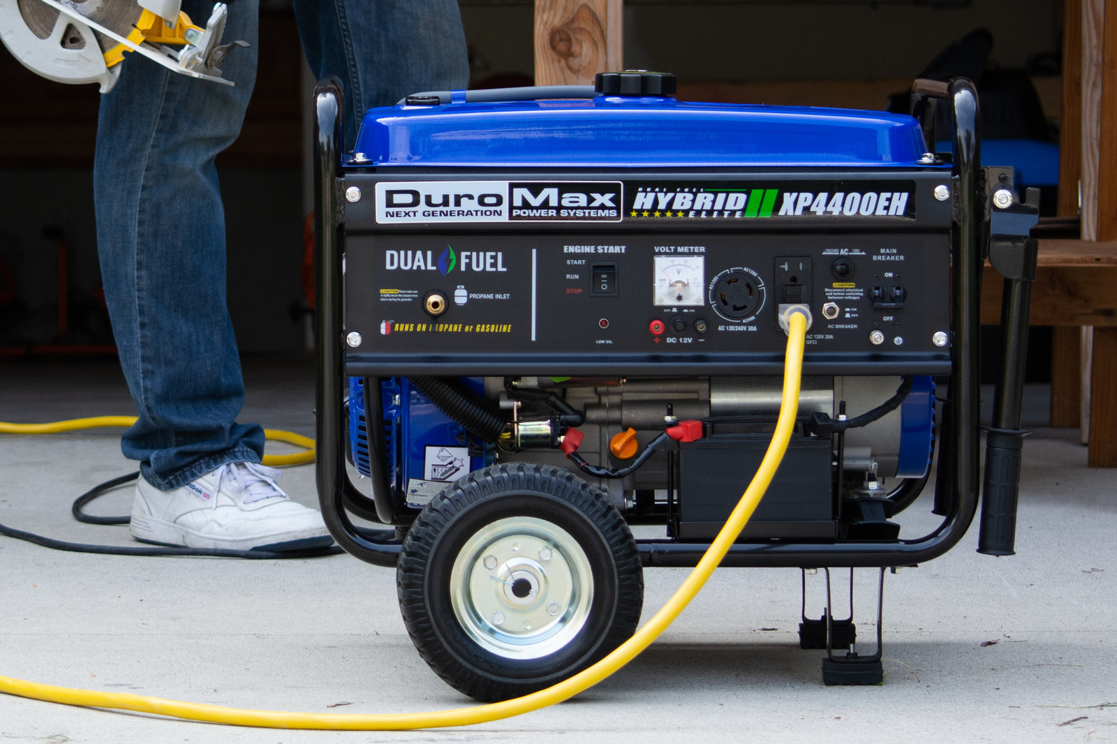 4,400 Watt Dual Fuel Portable Generator