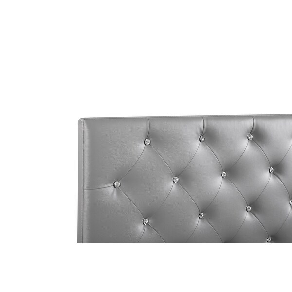 Super Nova Adjustable Jewel Tufted Headboard - - 30632727