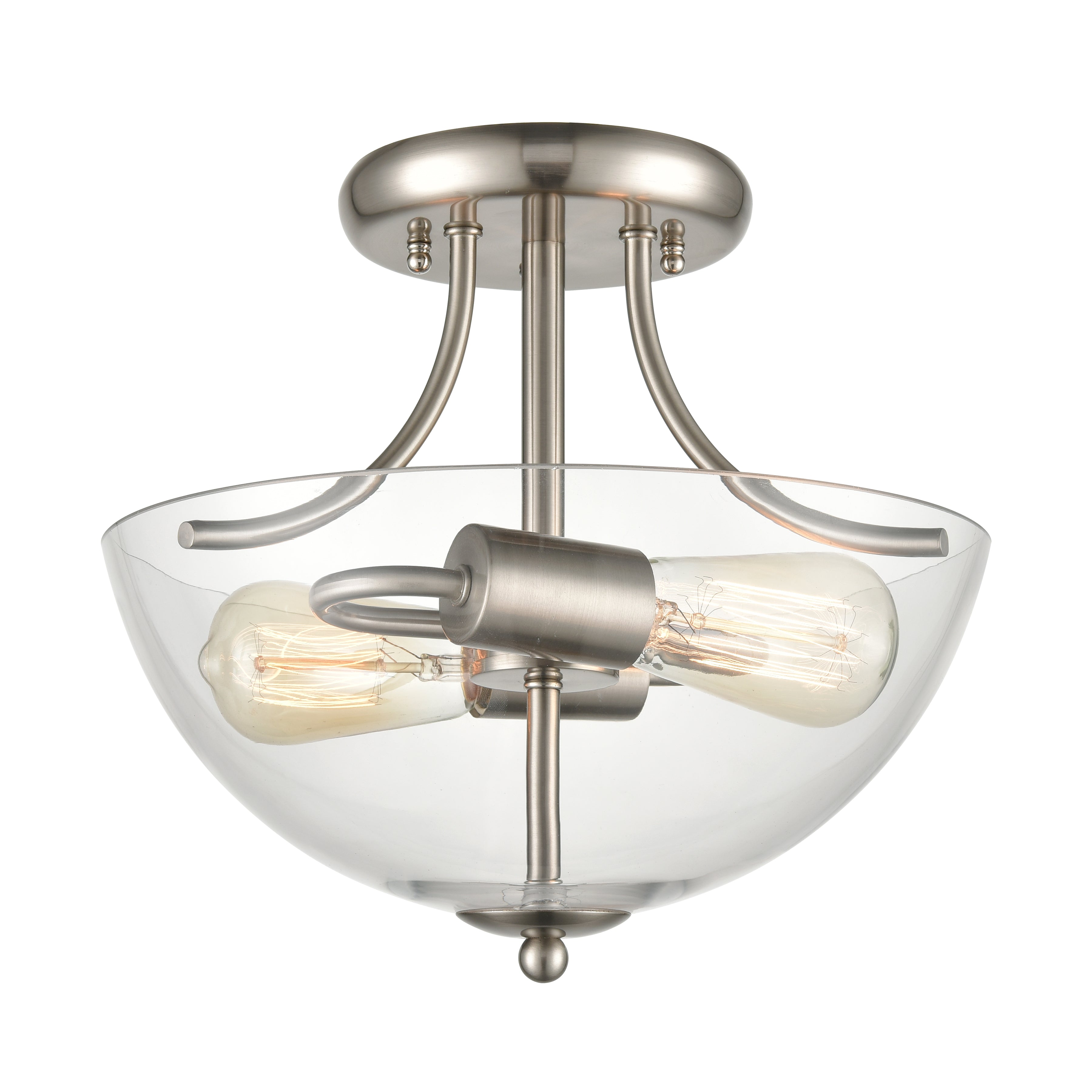 Astoria 2 Light Semi Flush Mount