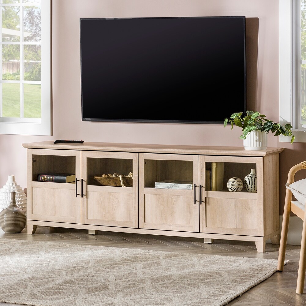 Middlebrook 70 inch Split Panel 4 Door TV Stand