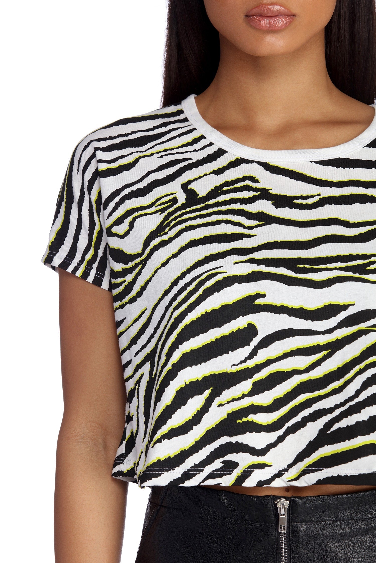 Fiercely Fab Tiger Print Tee