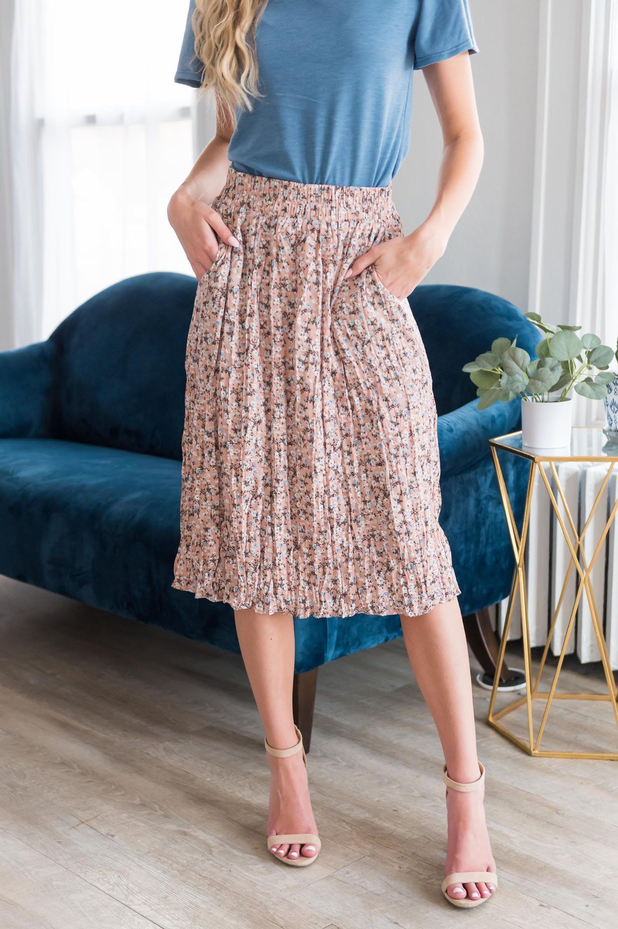 Always On Time Modest Skirt