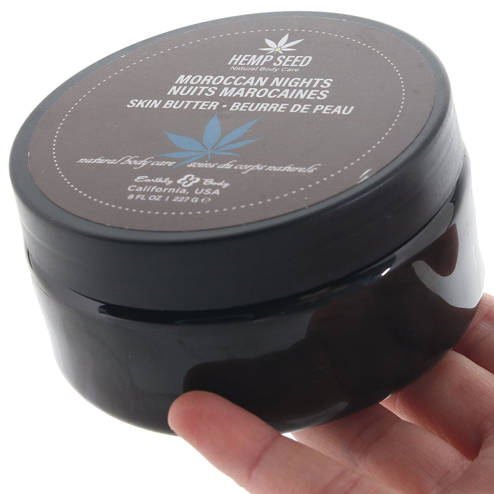 Hemp Seed Skin Butter 8oz/227g in Moroccan Nights