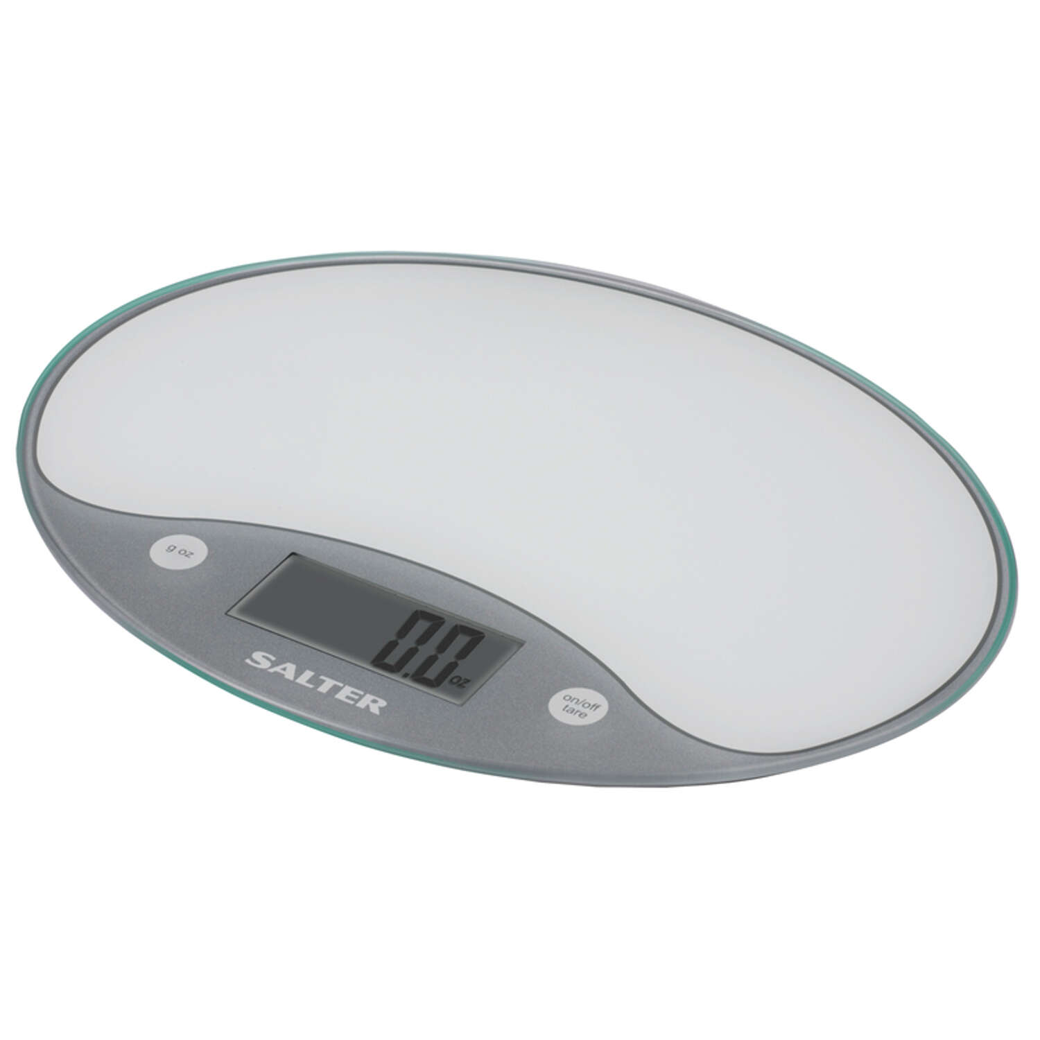 Taylor White Digital Kitchen Scale 11 lb