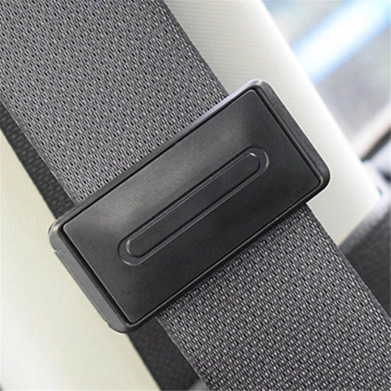 Teblacker 2Pcs Universal Car Seat Belt Clip Vehicle Adjustable Seat Belt Stopper Buckle Car Seat Belt Clip Accessories， Seat Belt Fixed Box