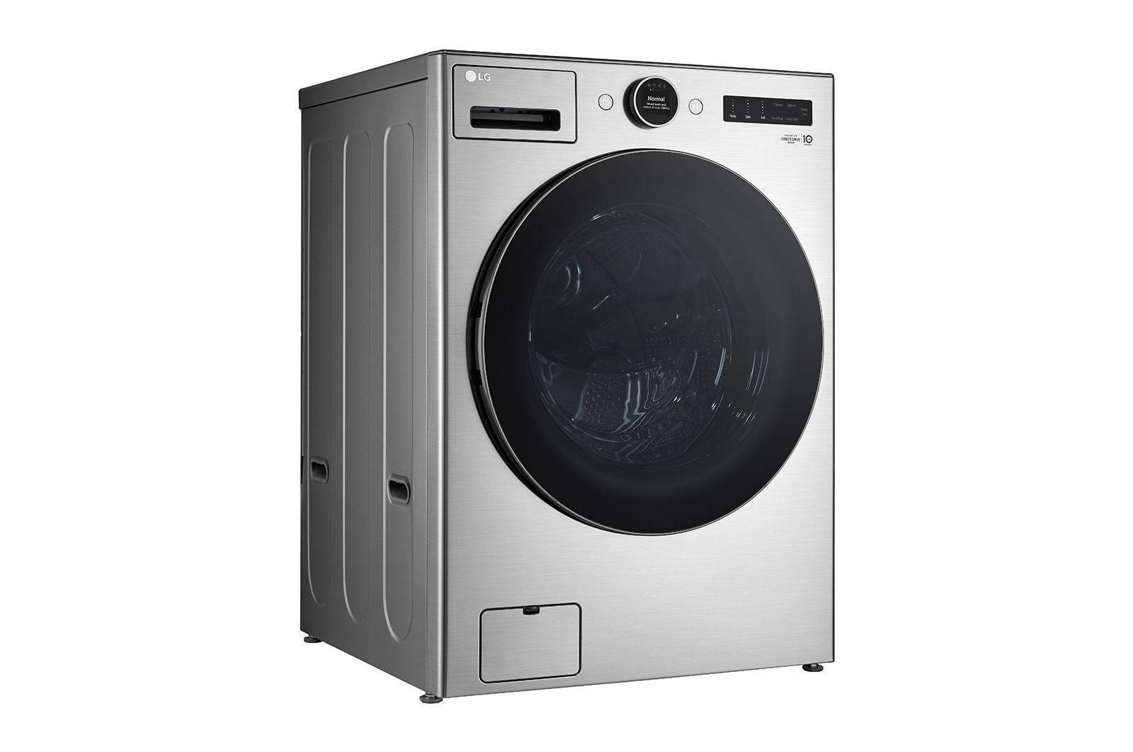 Lg WM5500HVA 4.5 Cu. Ft. Capacity Smart Front Load Energy Star Washer With Turbowash® 360(Degree) And Ai Dd® Built-In Intelligence