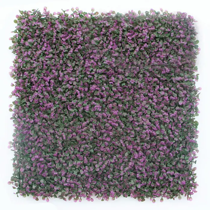 Cheaper Artificial UV protection plastic green wall for garden office fence backyard decor supplies 3D Green Hedge Wall Decor