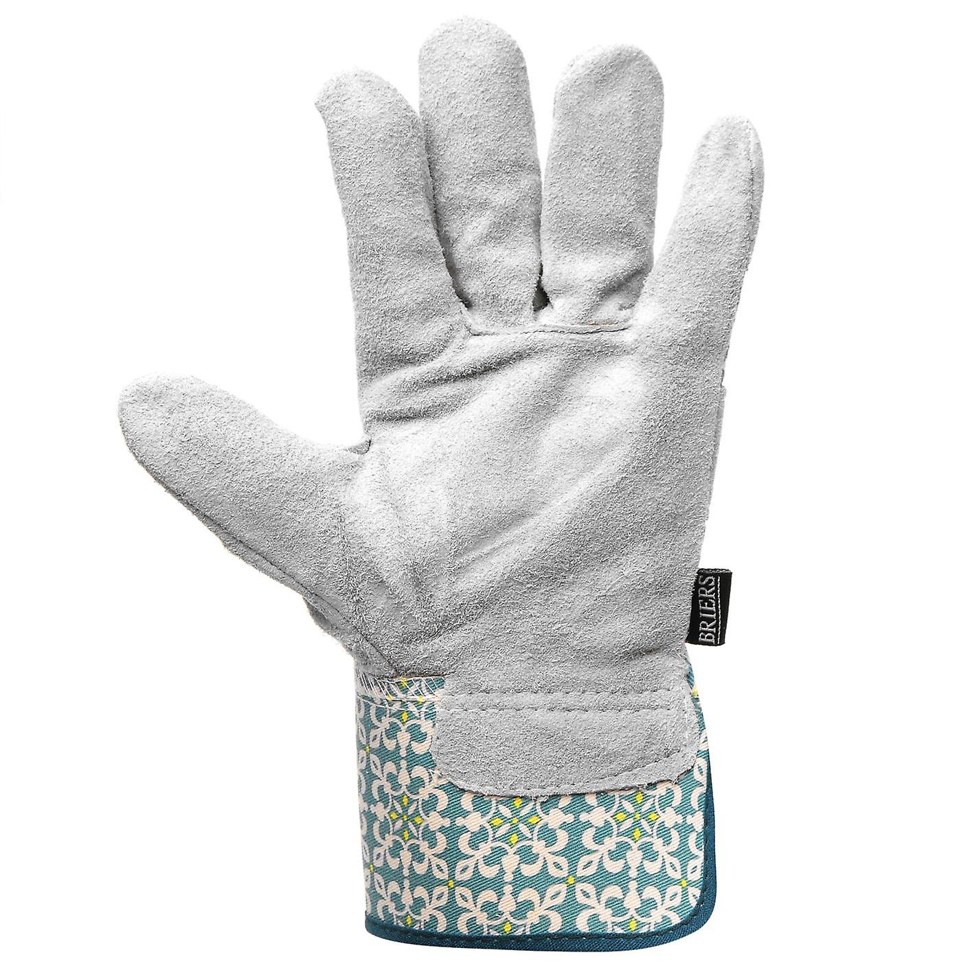 Garden Essentials Womens Moroccan Tile Rigger Gloves Ladies