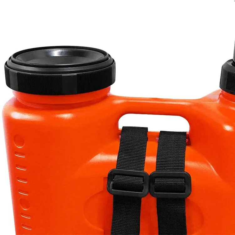 Backpack Pump Pressure Sprayer with Four Nozzles 5 Gallon Knapsack Manual Sprayer for l Gardening